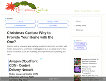 Tablet Screenshot of cactus-christian.org
